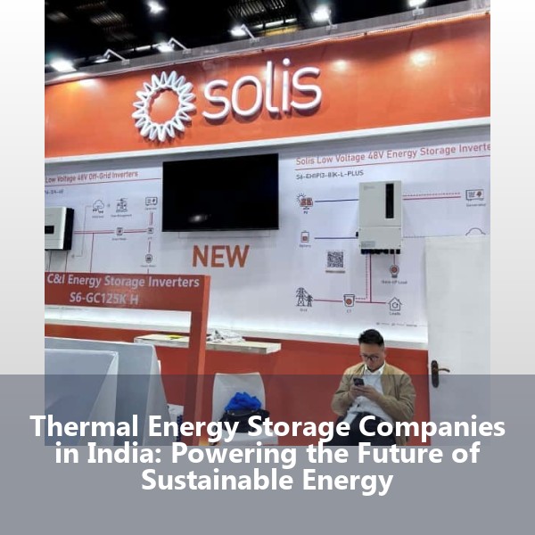 Thermal Energy Storage Companies in India: Powering the Future of Sustainable Energy